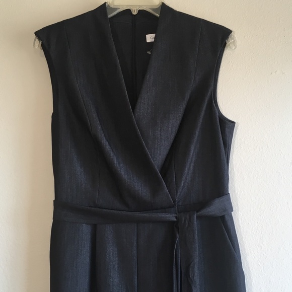 CK Jumpsuit Wide Leg Pants Suit Surplus Denim - Picture 8 of 14